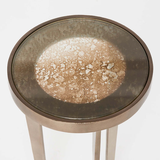 Jan Round Drink Table - Twilight Bronze