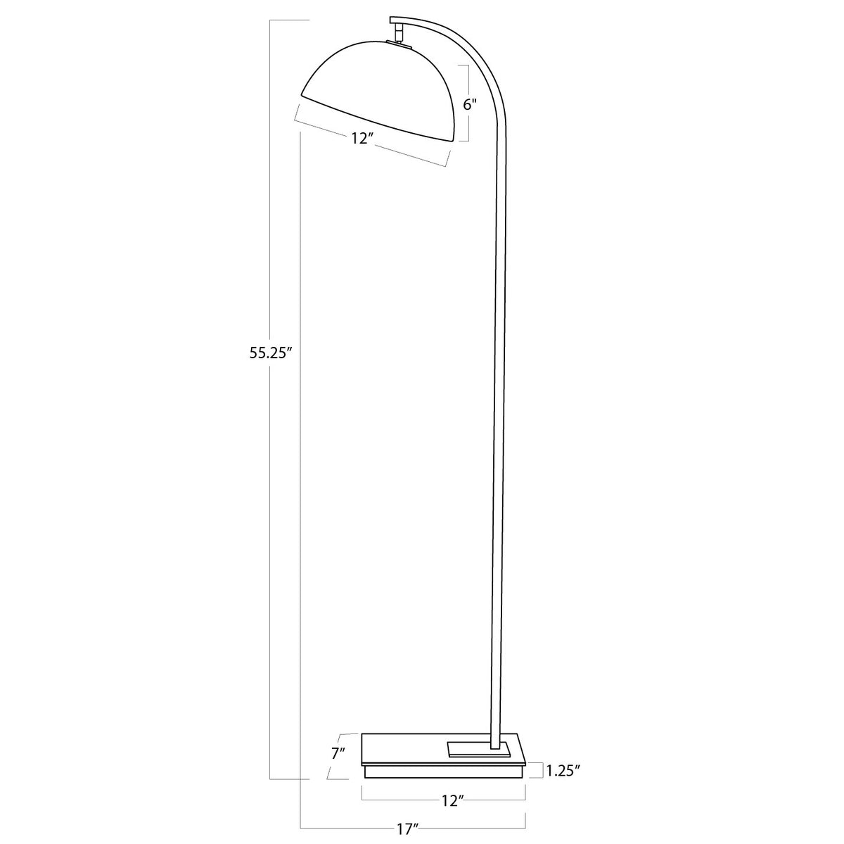 Otto Floor Lamp (Oil Rubbed Bronze)