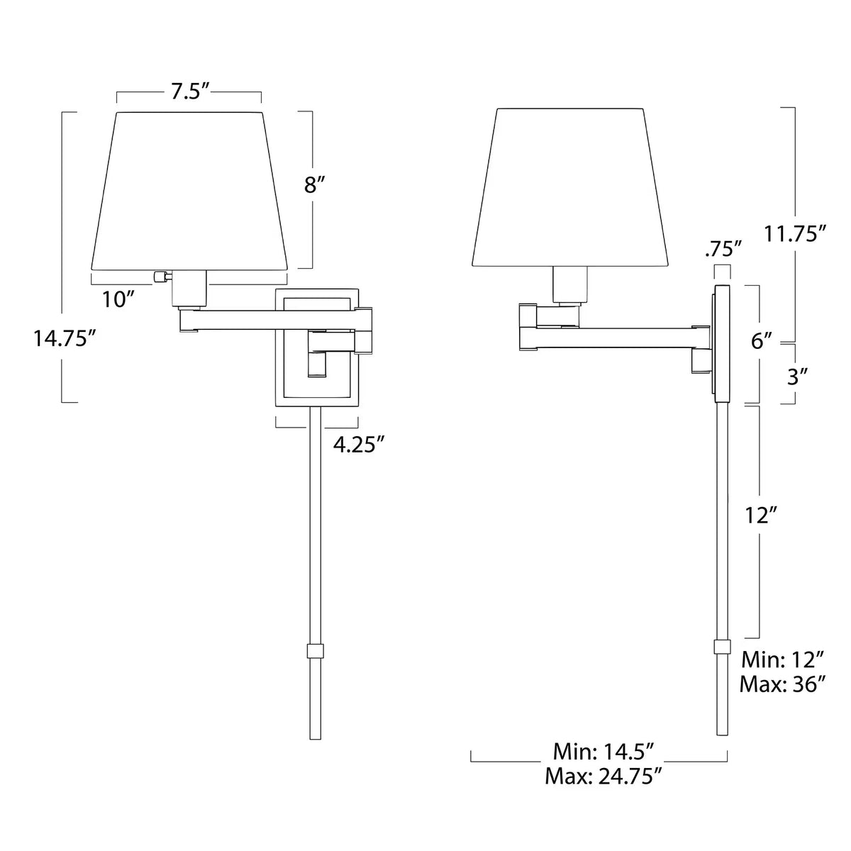 Virtue Sconce (Oil Rubbed Bronze)
