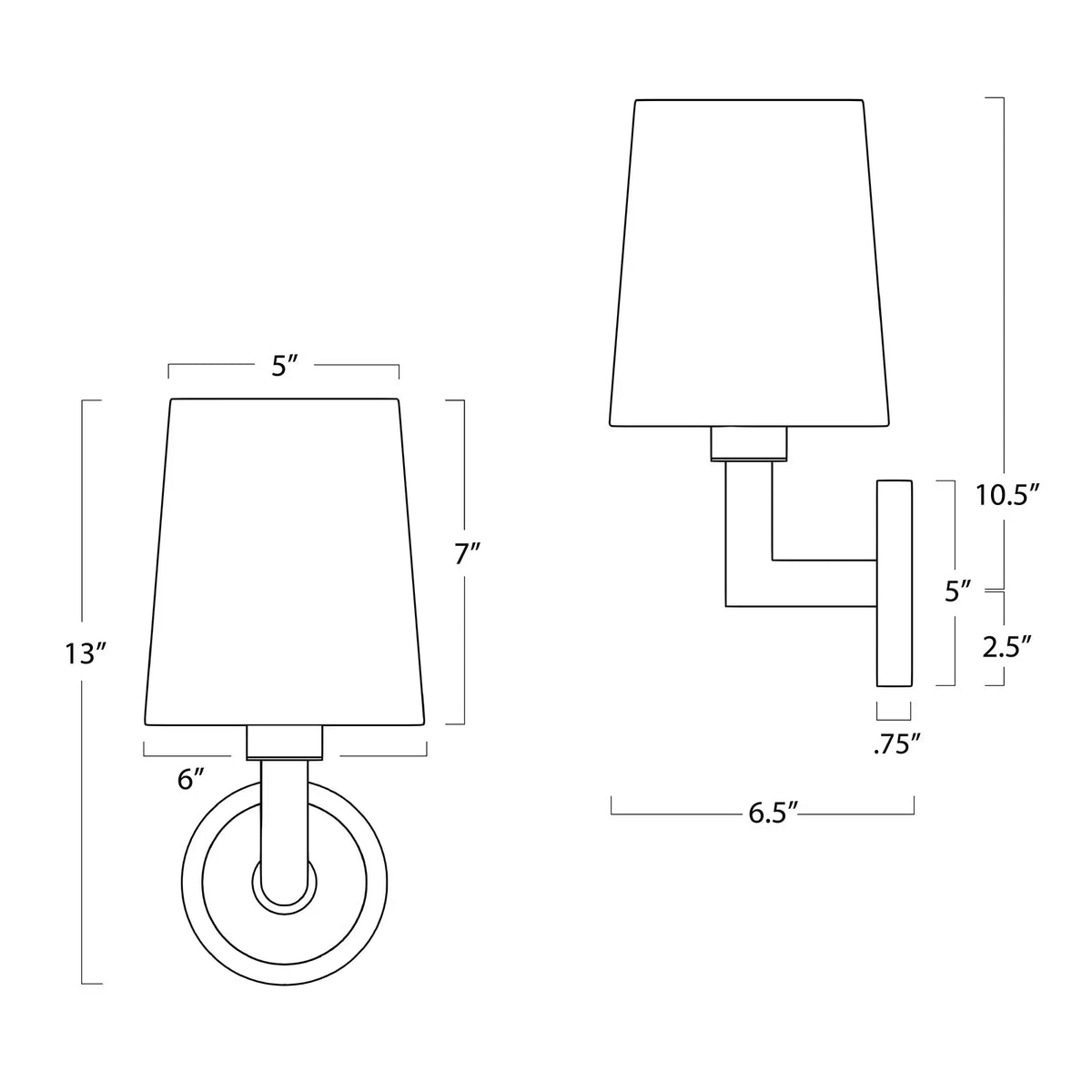 Legend Sconce (Oil Rubbed Bronze)