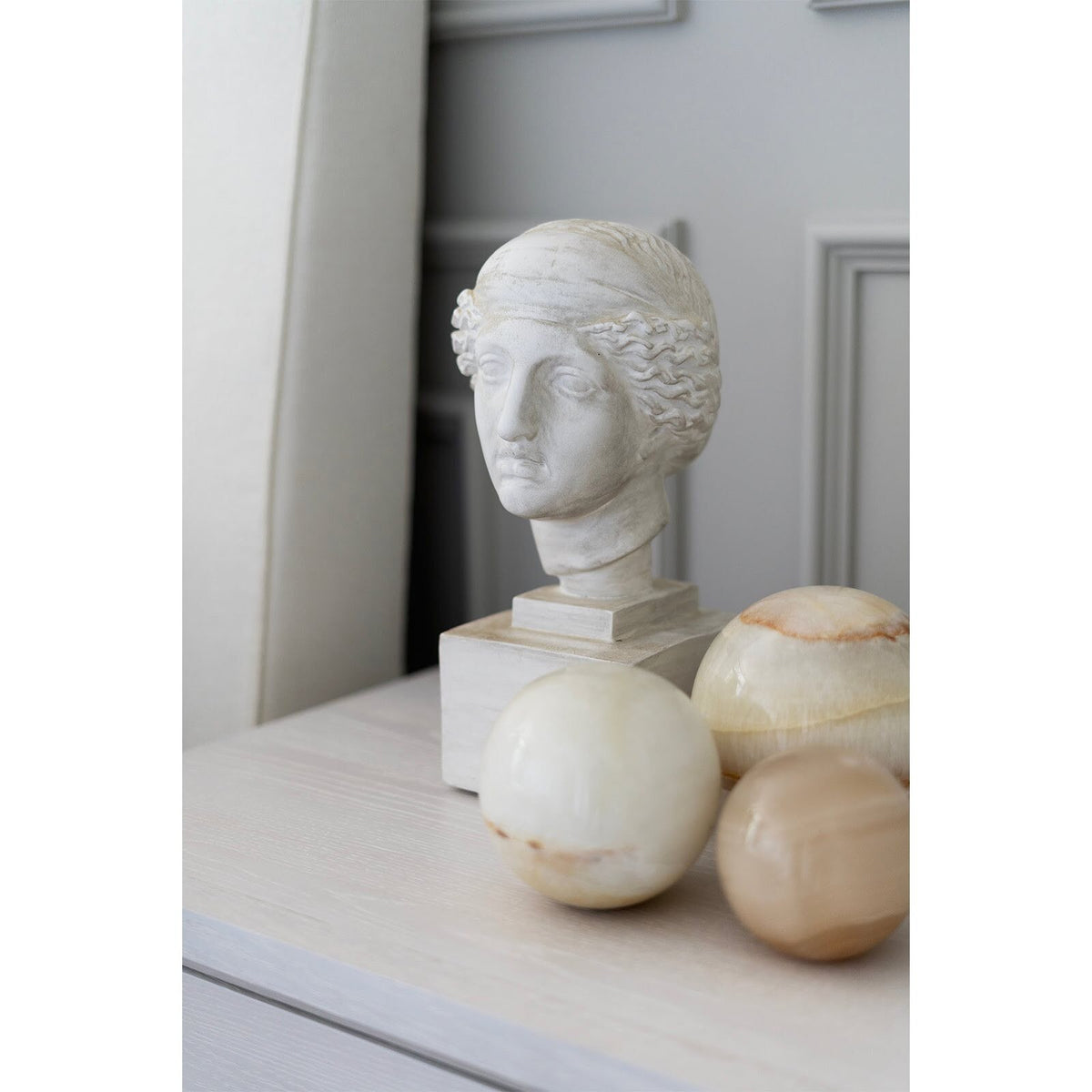 Jade Sphere Accessory Set, S/3