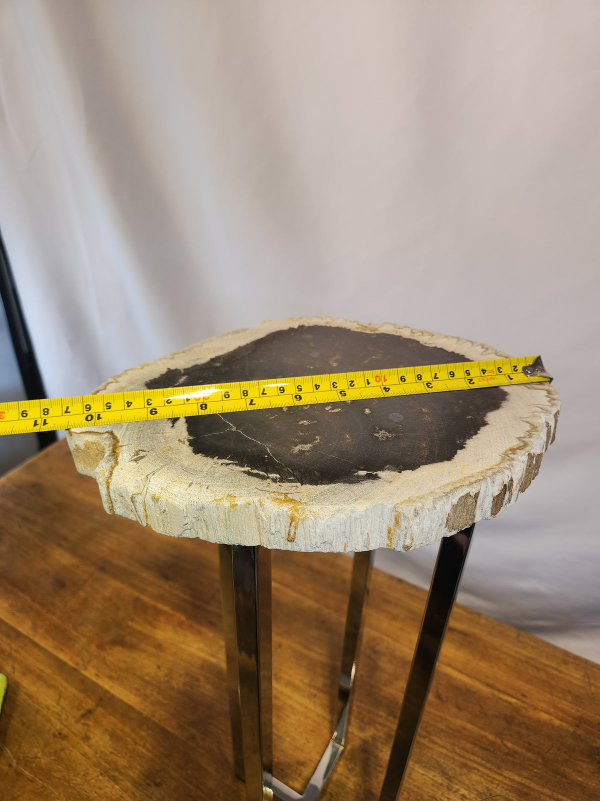 Petrified Wood Drink Table