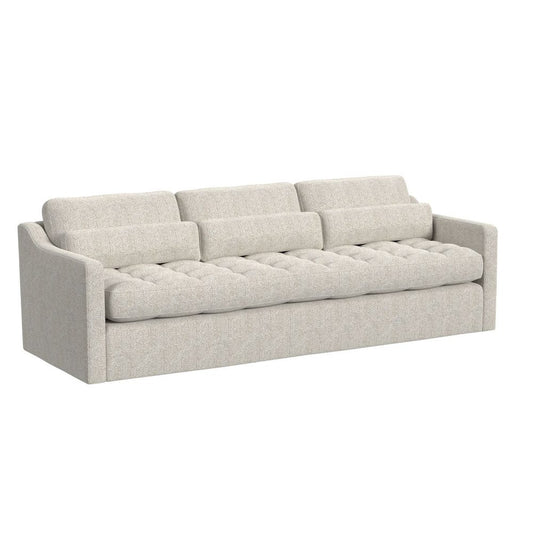 Slope 90 inch Sofa - Snuggle Vanilla