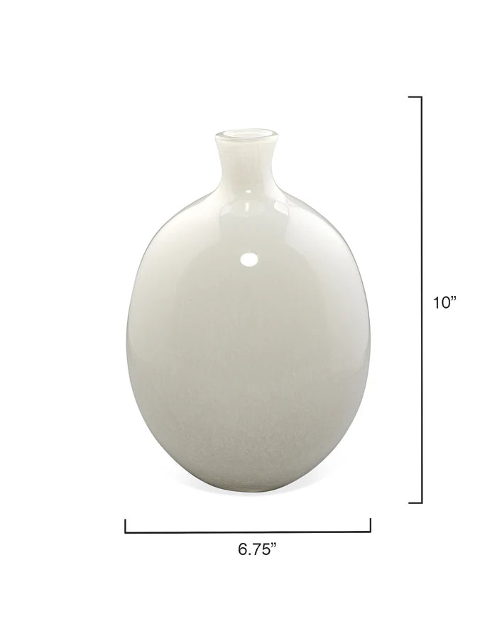 White Minx Vases, S/2