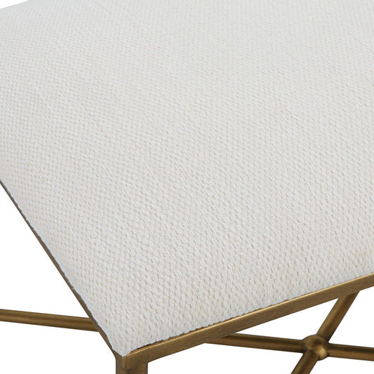 Avenham Small Bench, Gold