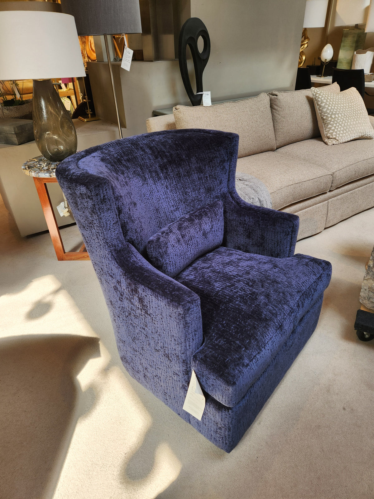 Custom Swivel Chair