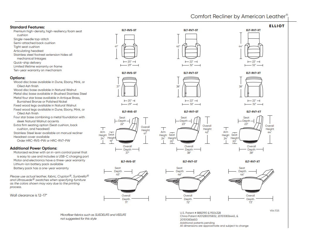 Elliot | Comfort Recliner