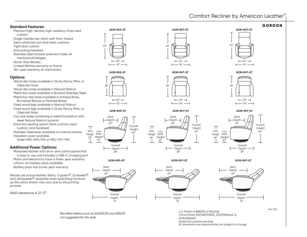 Gordon | Comfort Recliner