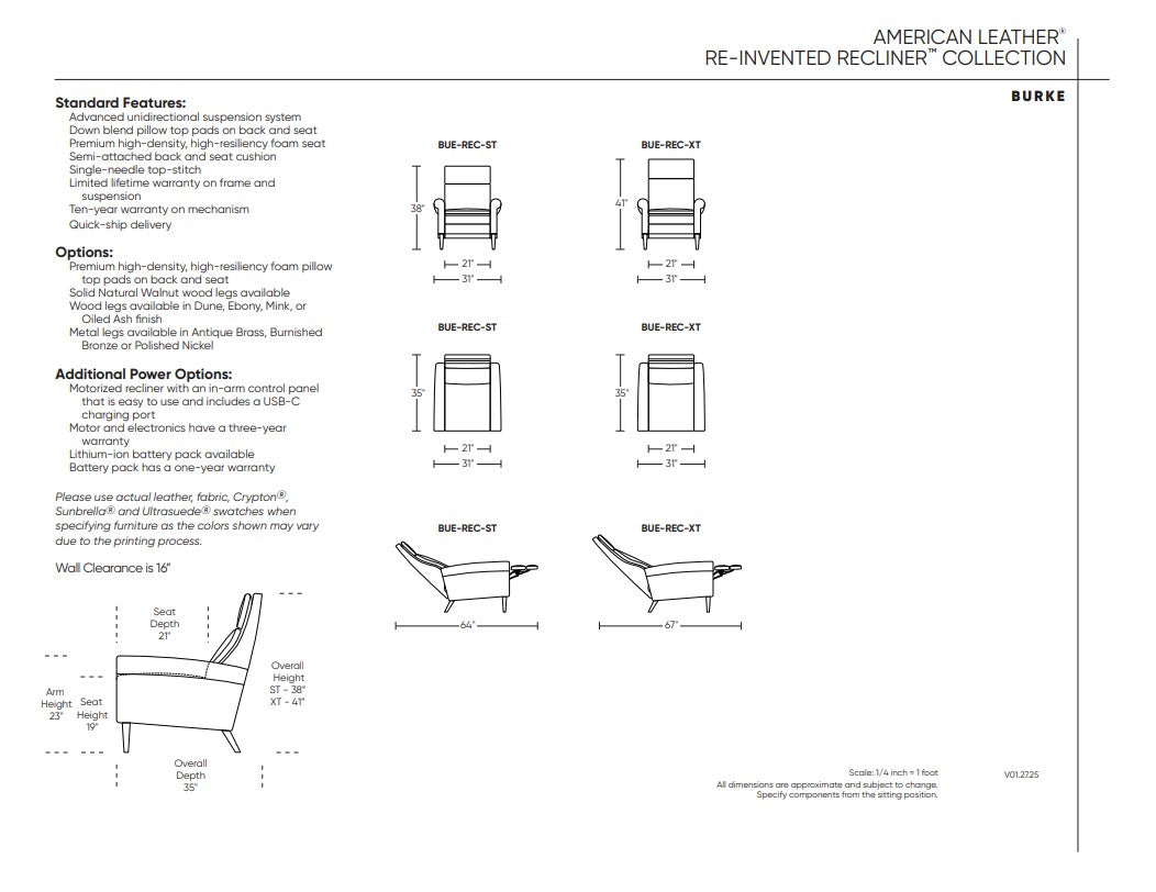 Burke | Re-Invented Recliner