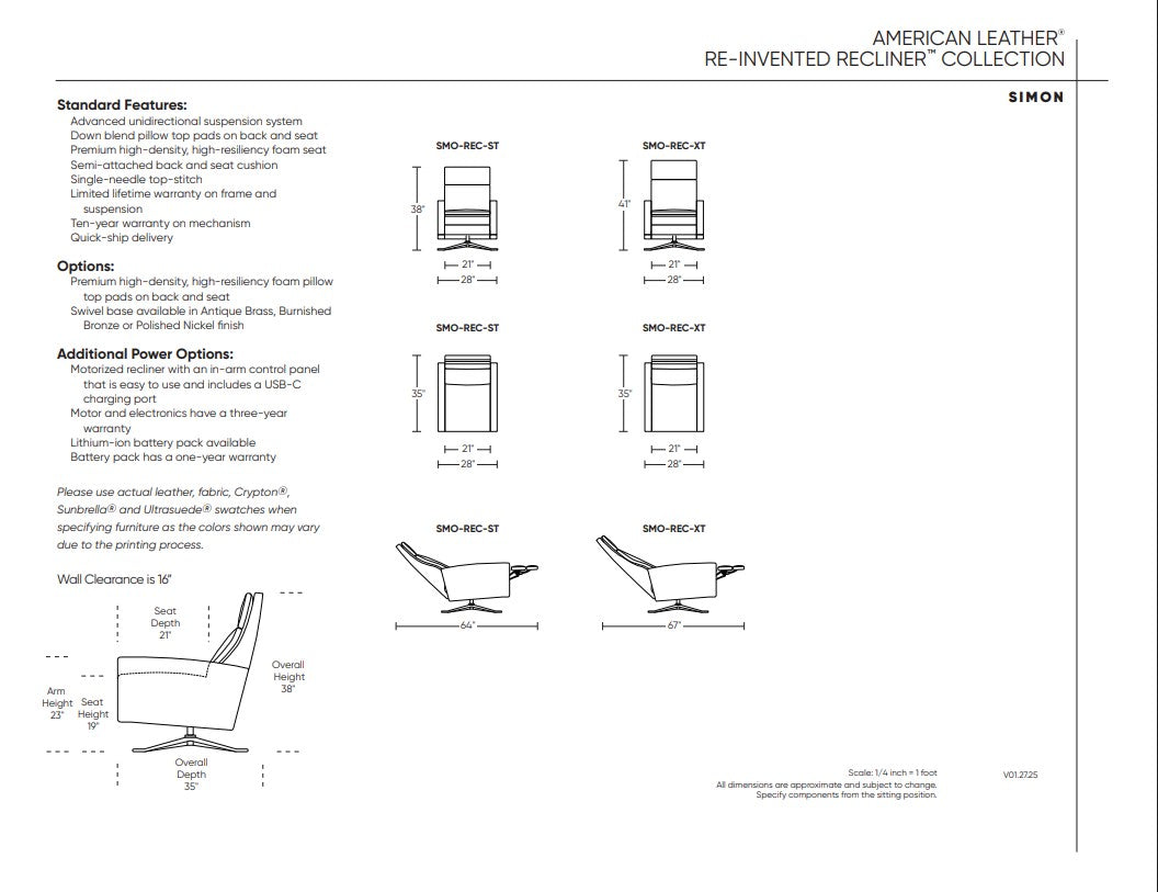 Simon | Re-Invented Recliner