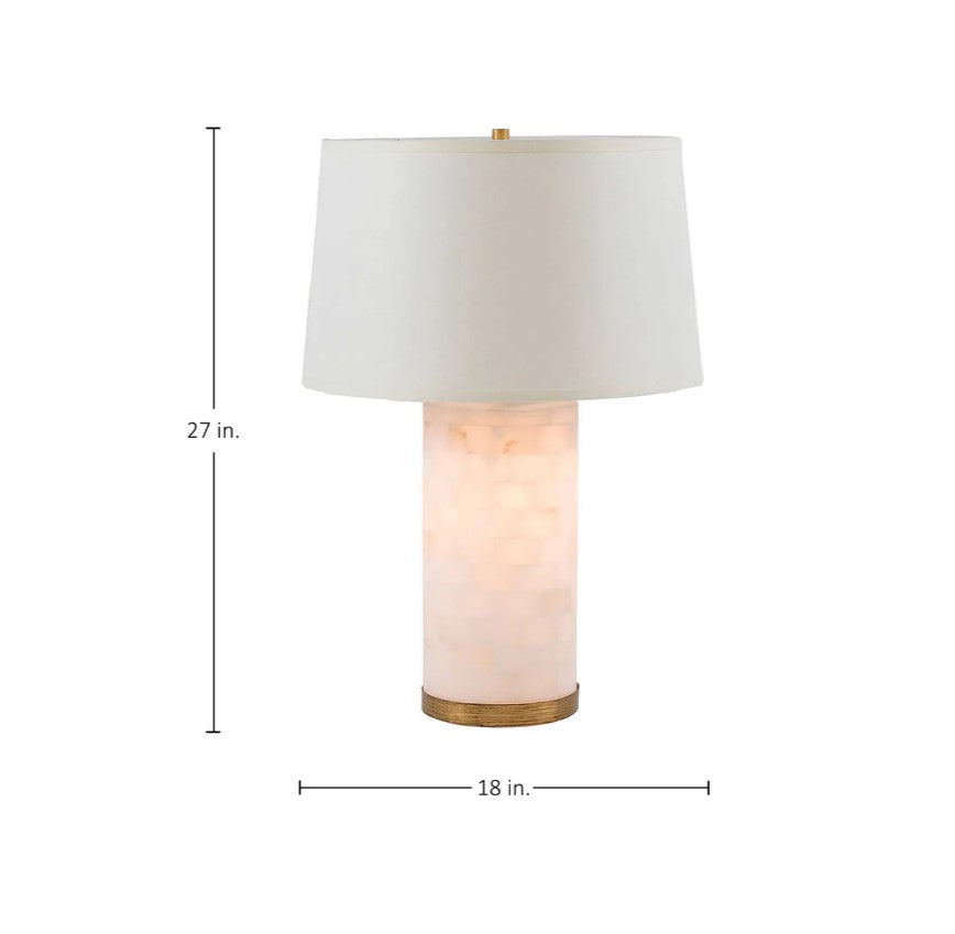 Maple Alabaster Table Lamp