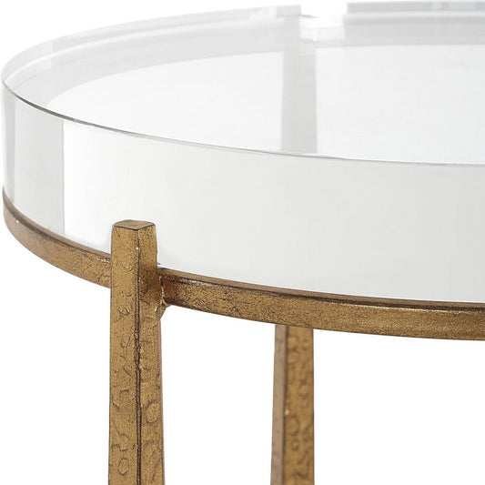 Midas Accent Table, Round