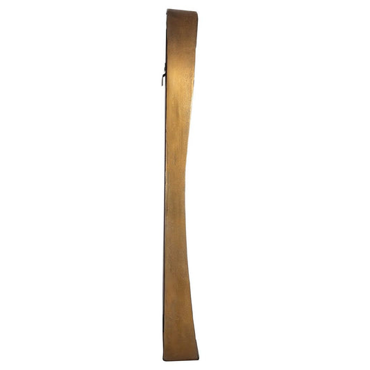 Bradano Arch Mirror, Brass