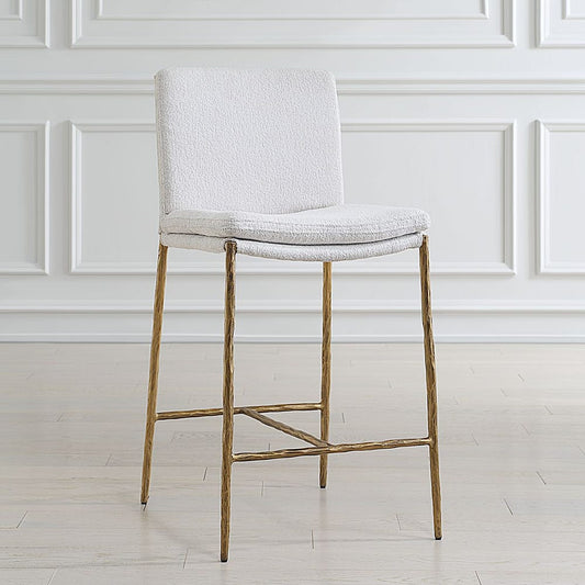 Ascend Counter Stool, White