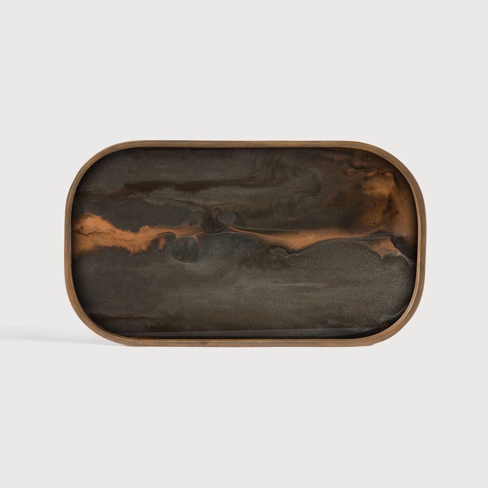 Organic Valet Tray - Bronze