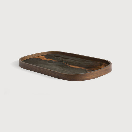 Organic Valet Tray - Bronze
