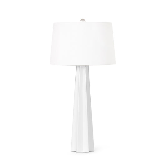 Glass Star Table Lamp (White)