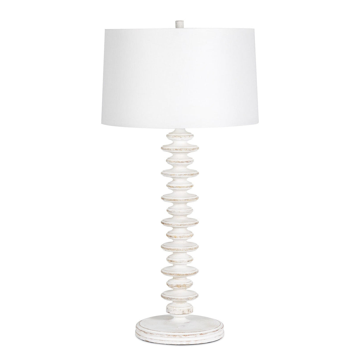 Fishbone Buffet Lamp - White