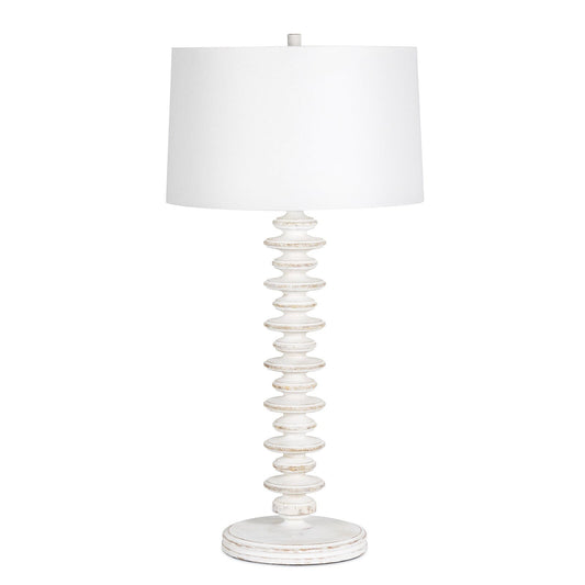 Fishbone Buffet Lamp - White
