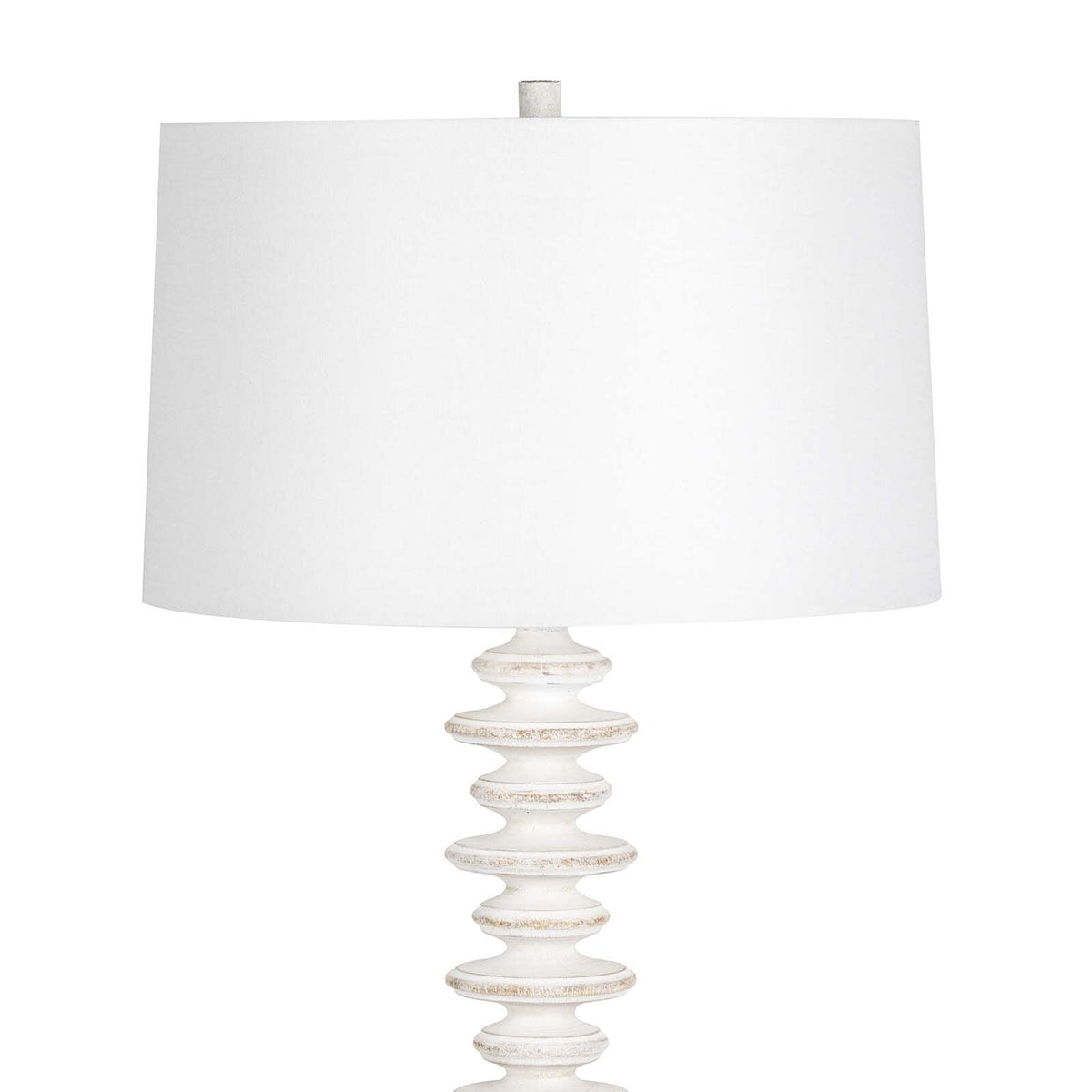 Fishbone Buffet Lamp - White
