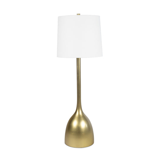 Logan Buffet Lamp (Natural Brass)