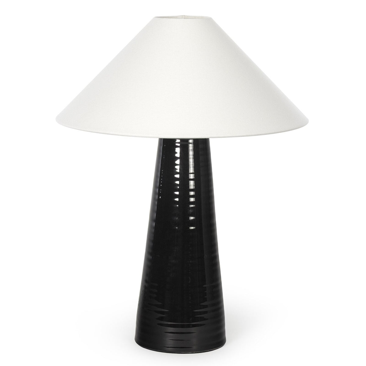 Koda Ceramic Table Lamp - Black