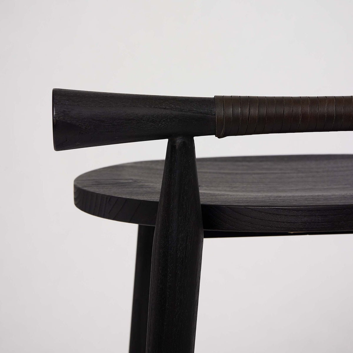Madeira Counter Stool - Matte Black