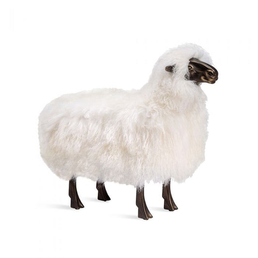 Phillippe Sheep Sculpture - Ivory