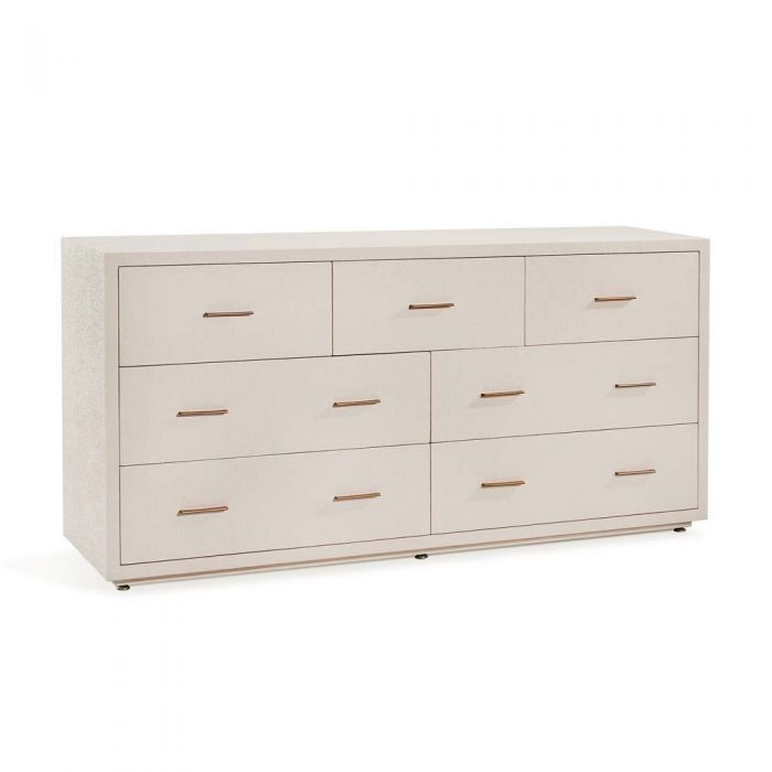 Livia 7 Drawer Chest - White