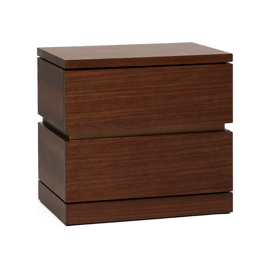 Bolton Bedside Chest - Classic Walnut