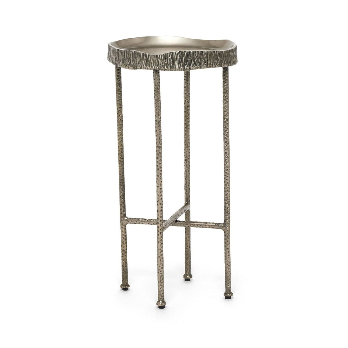 Ada Drink Table - Antique Nickel