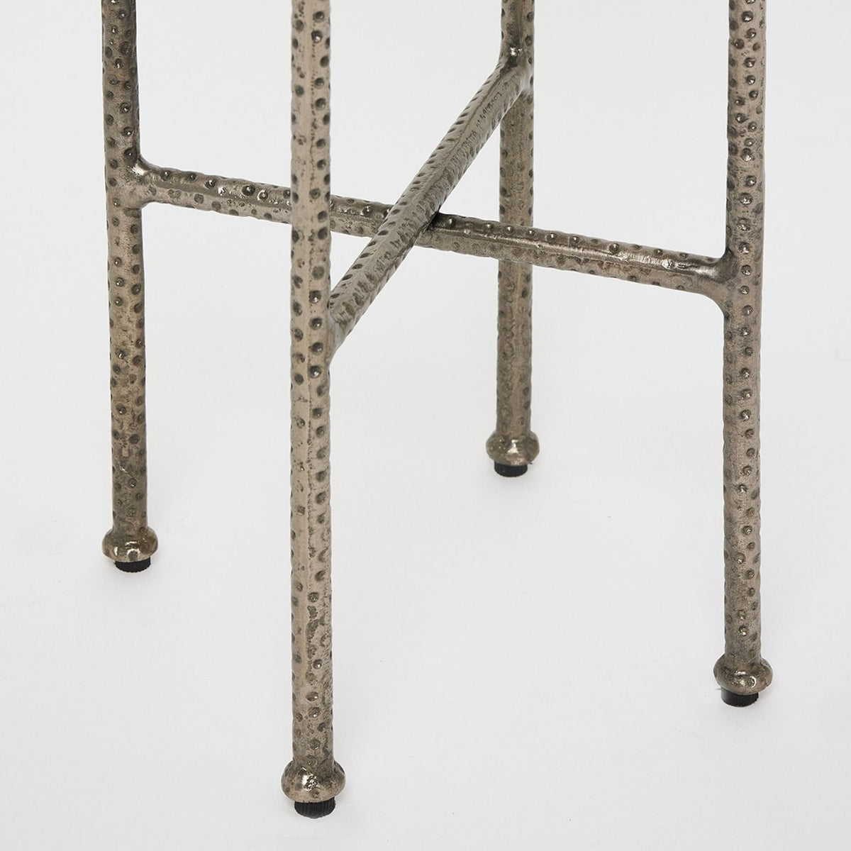 Ada Drink Table - Antique Nickel