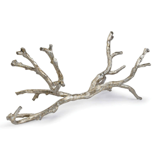 Metal Branch (Silver Leaf)