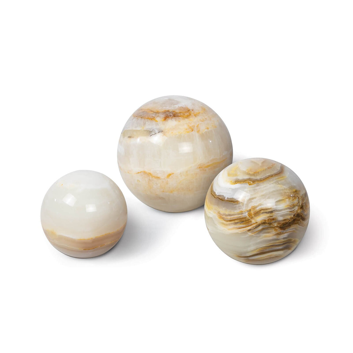 Jade Sphere Accessory Set, S/3