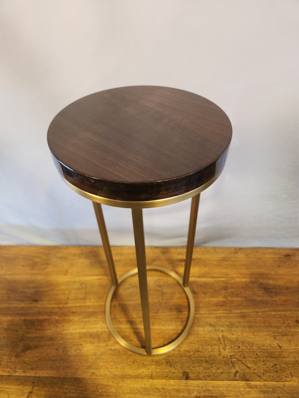 Round Drink Table - Eucalyptus