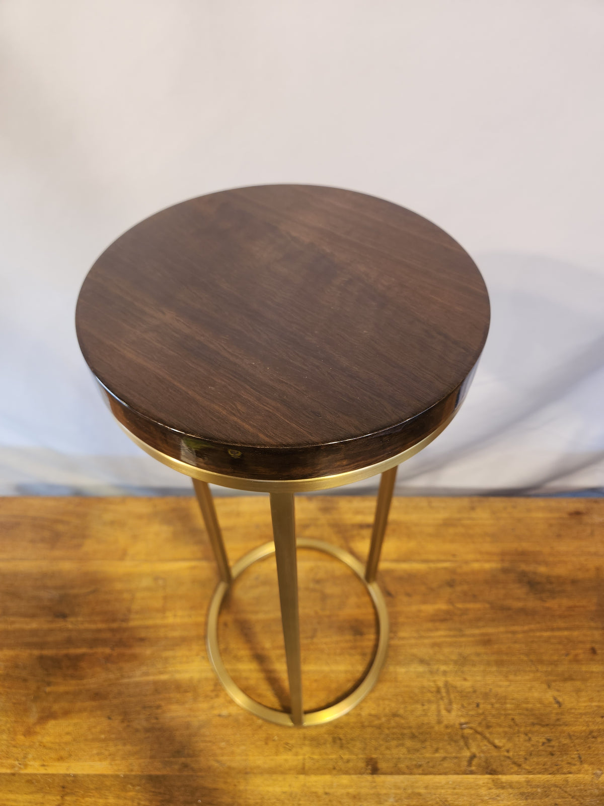 Round Drink Table - Eucalyptus