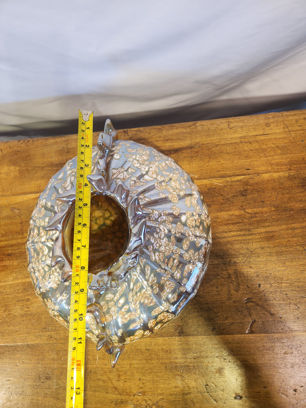 One of a Kind Blown Glass Dish