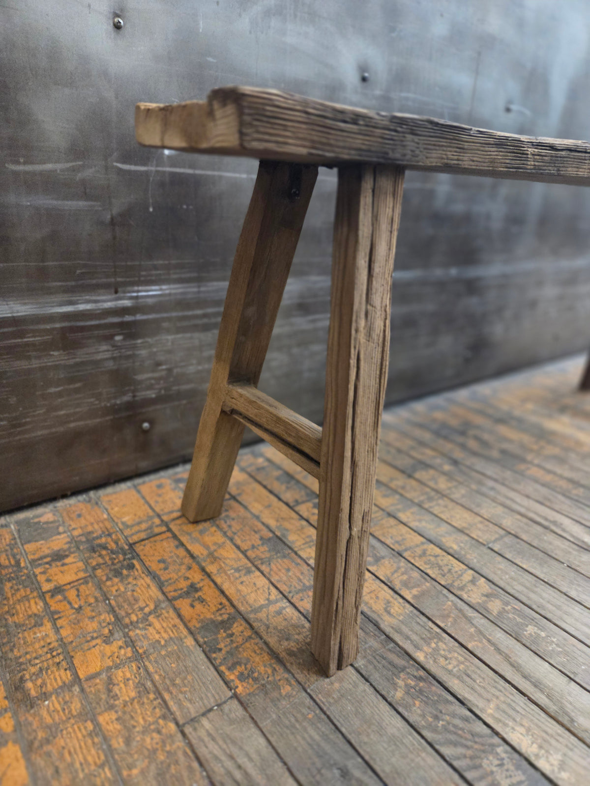 Reclaimed Wood Bench