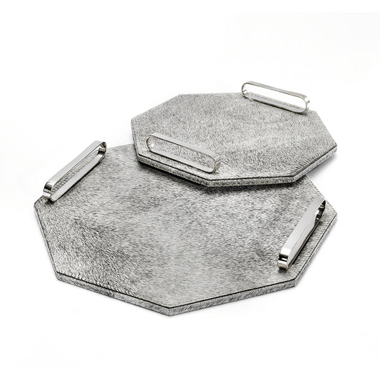 Audrina Octagonal Trays - Hide
