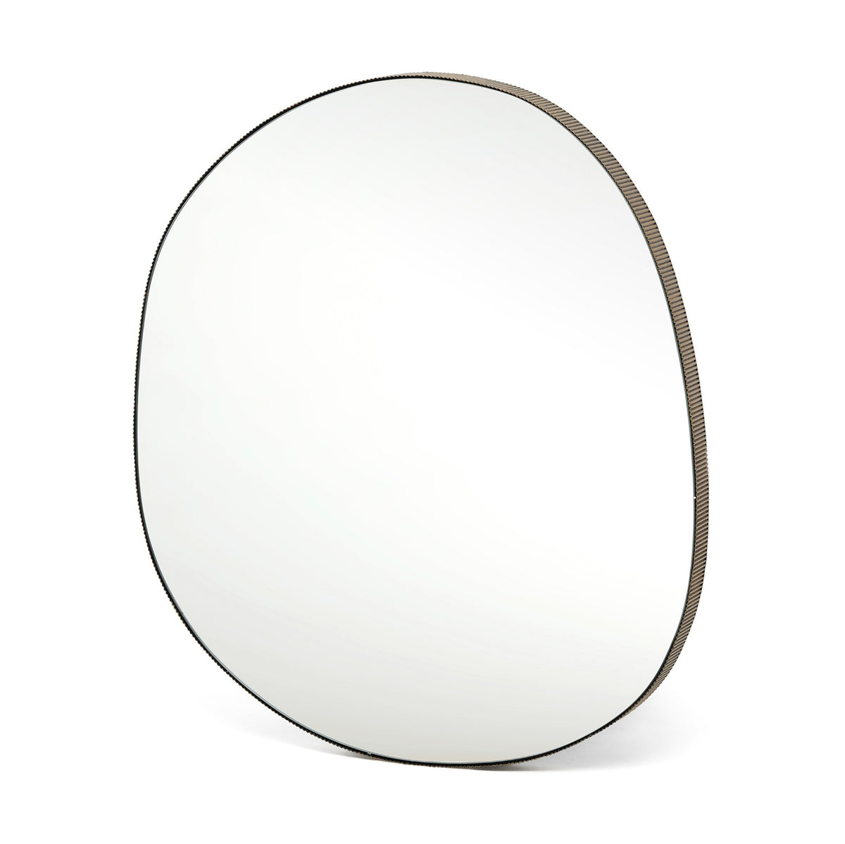 Camille Organic Mirror - Gilded Brass
