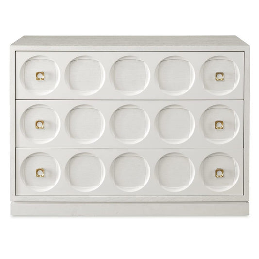 Roundabout 3 Drawer Chest - White