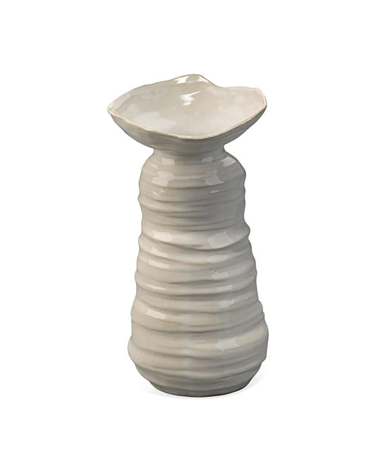 Marine Vase Pearl Cream