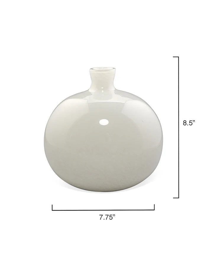 White Minx Vases, S/2