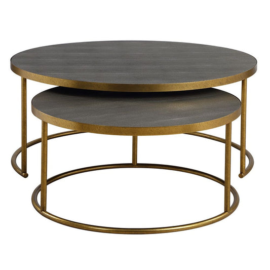 Aragon Nesting Coffee Tables, S/2