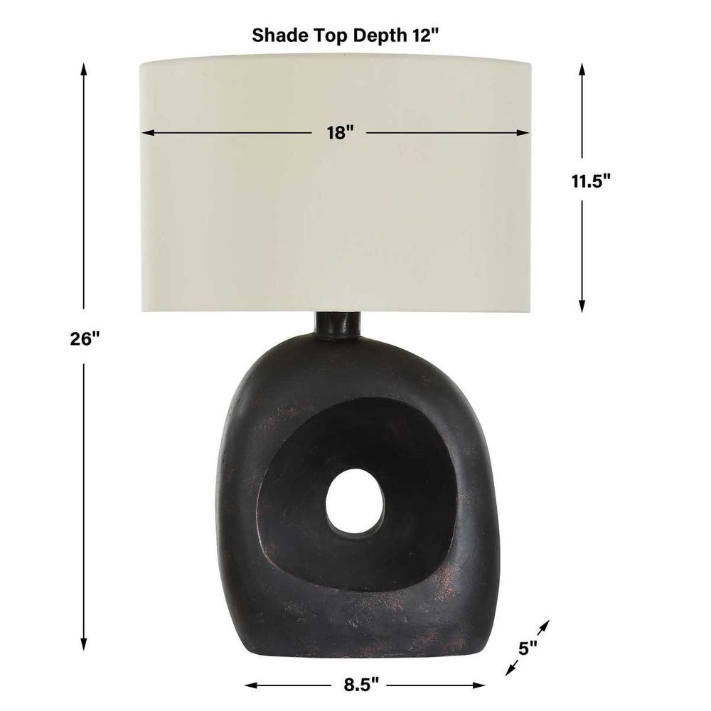 Peephole Indoor-Outdoor Table Lamp