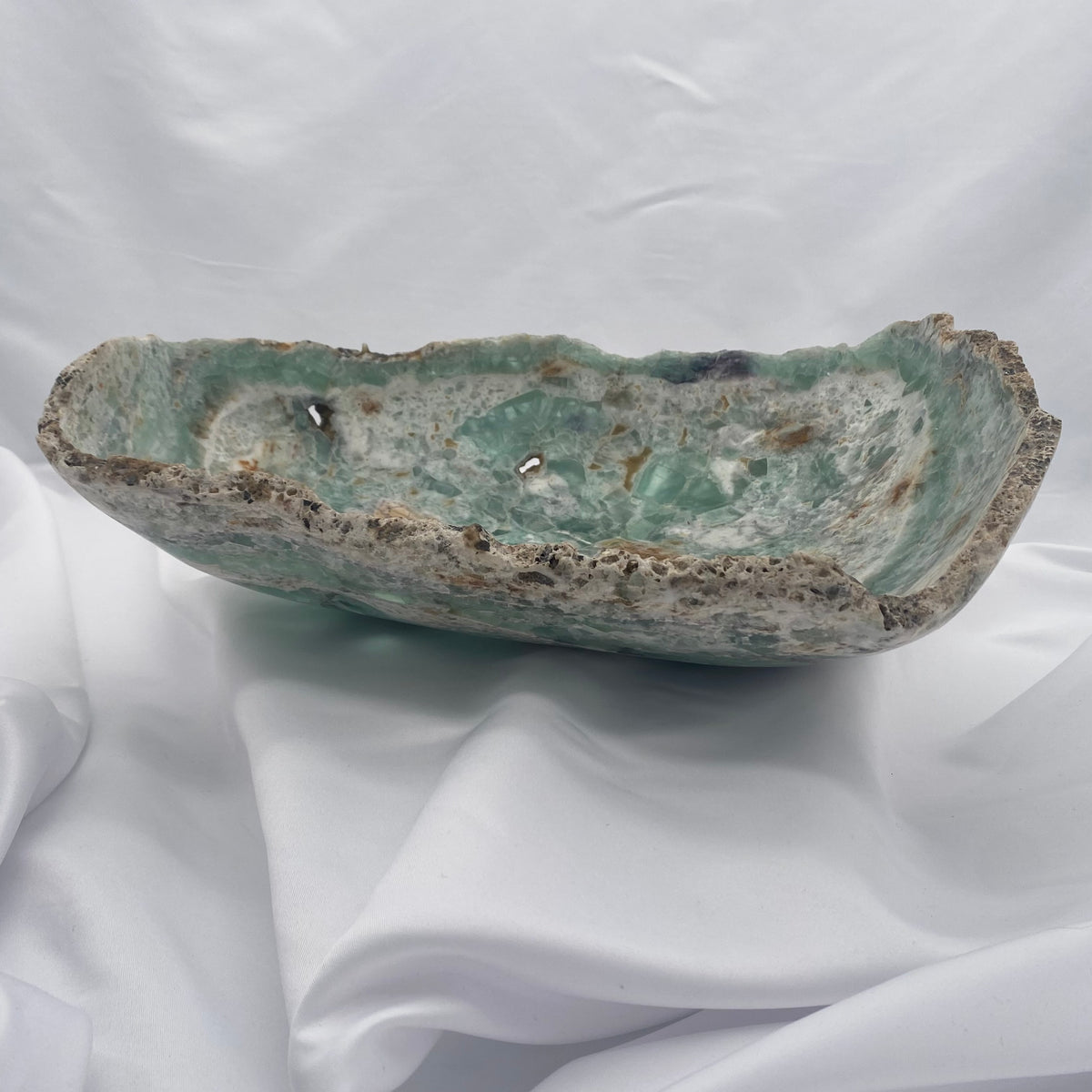 Teal Stone Bowl