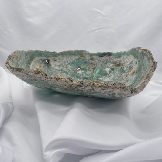 Teal Stone Bowl