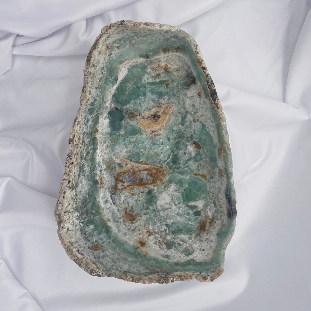Teal Stone Bowl