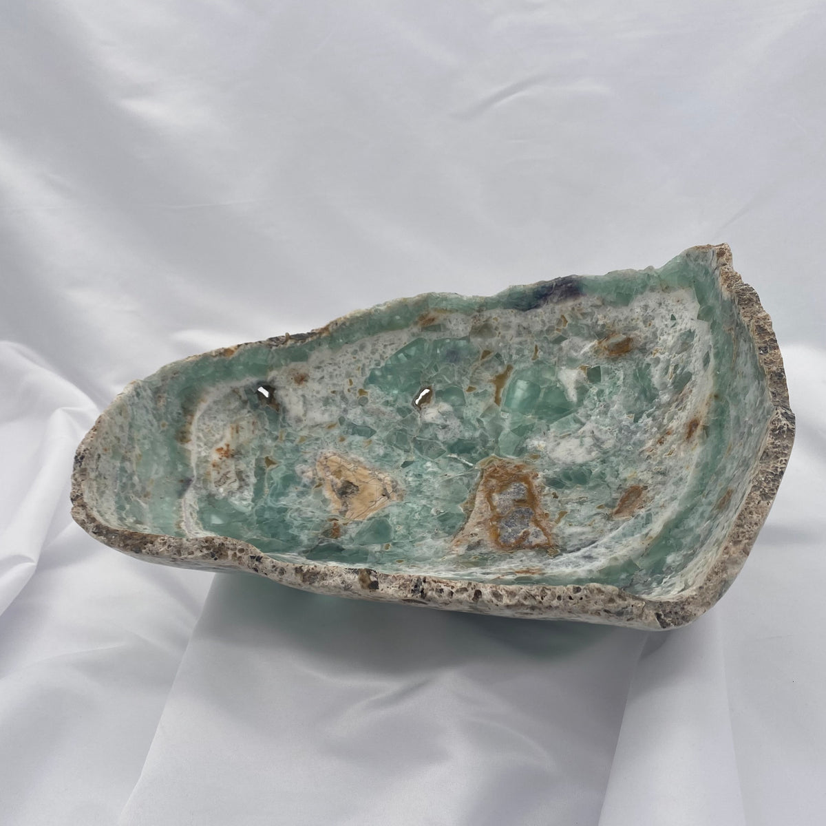 Teal Stone Bowl