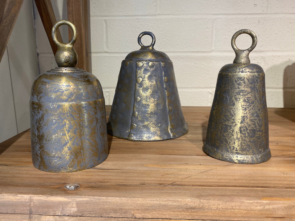 Antiqued Bells S/3